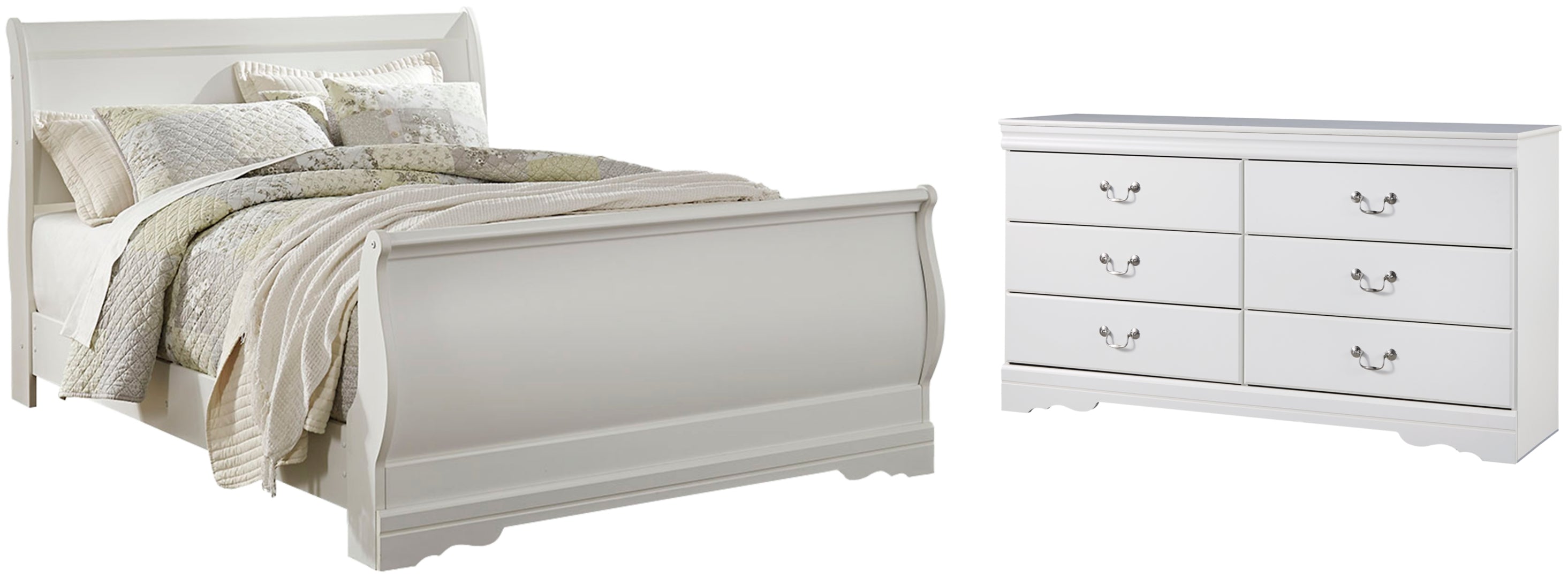 Anarasia White Bedroom Set