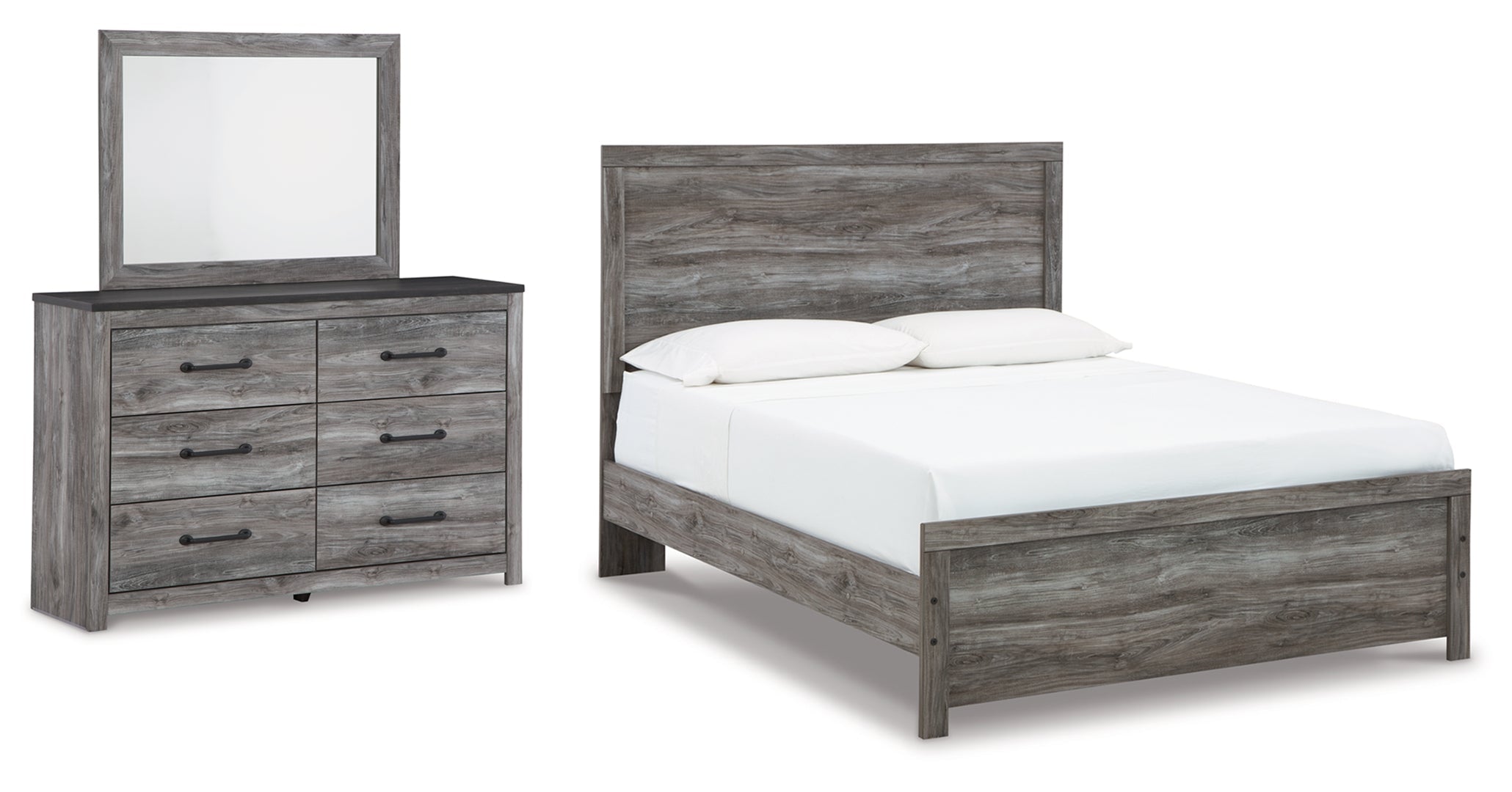 Bronyan Grey Panel Bedroom Set