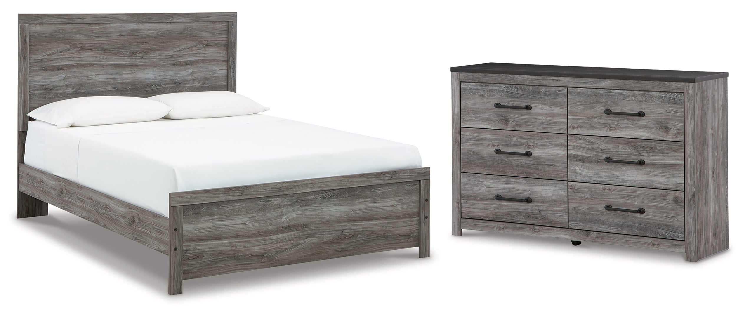 Bronyan Grey Panel Bedroom Set