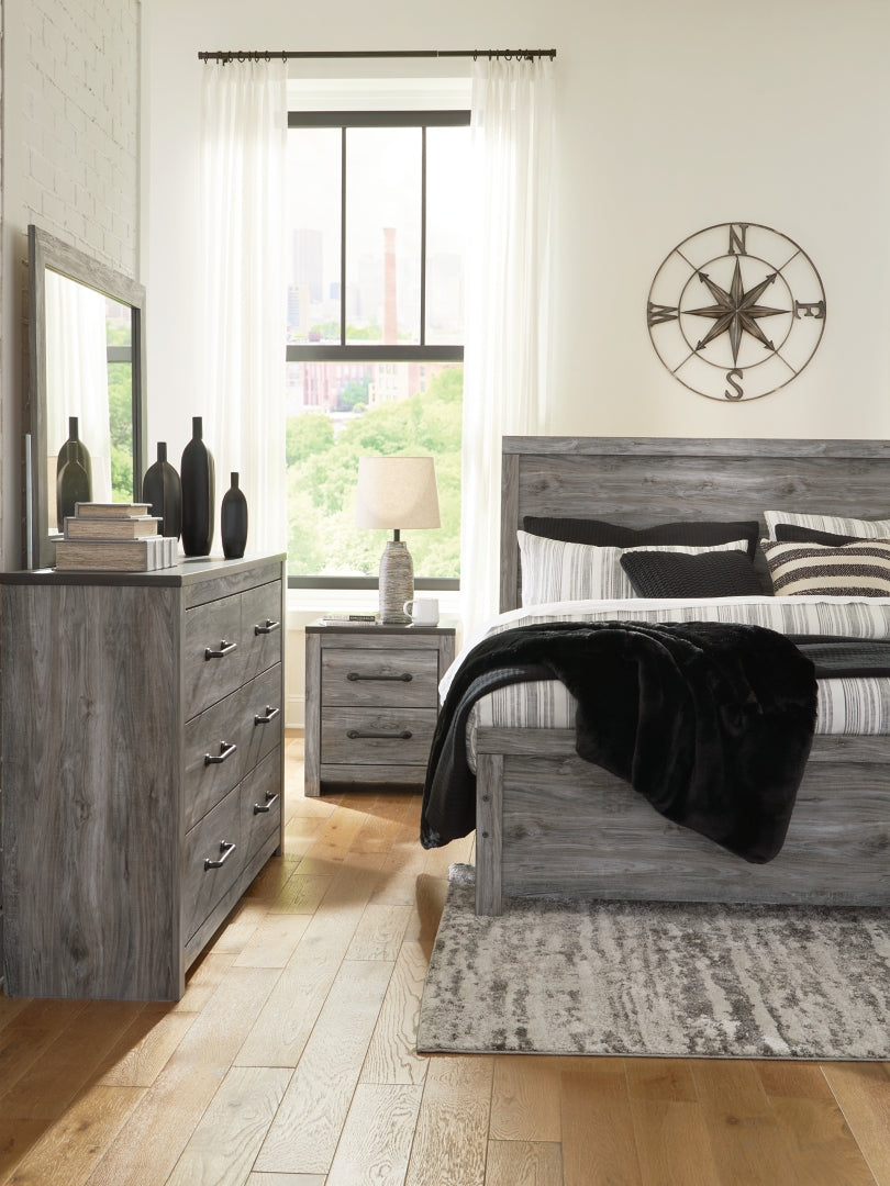 Bronyan Grey Panel Bedroom Set