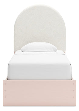 Wistenpine Upholstered Panel Bed with Storage