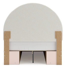 Wistenpine Upholstered Panel Bed with Storage