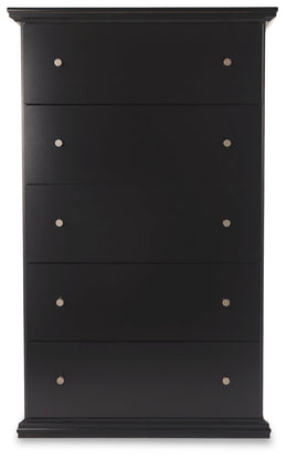 Maribel Five Drawer Chest