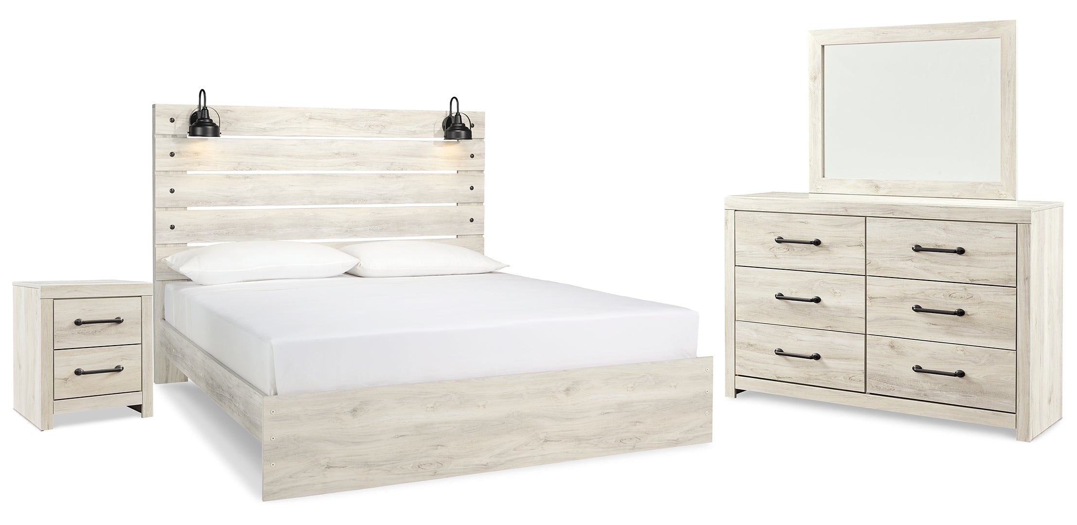 Cambeck Beige Panel Bedroom Set