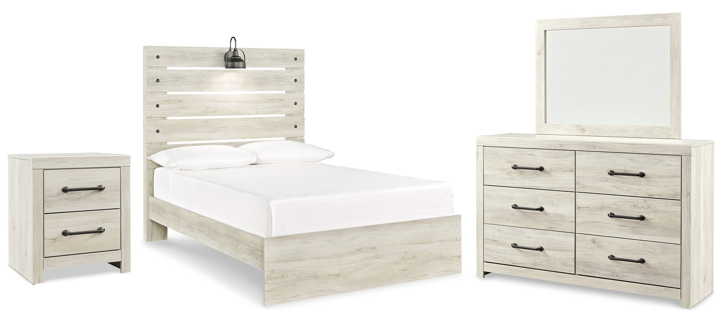 Cambeck Beige Panel Bedroom Set