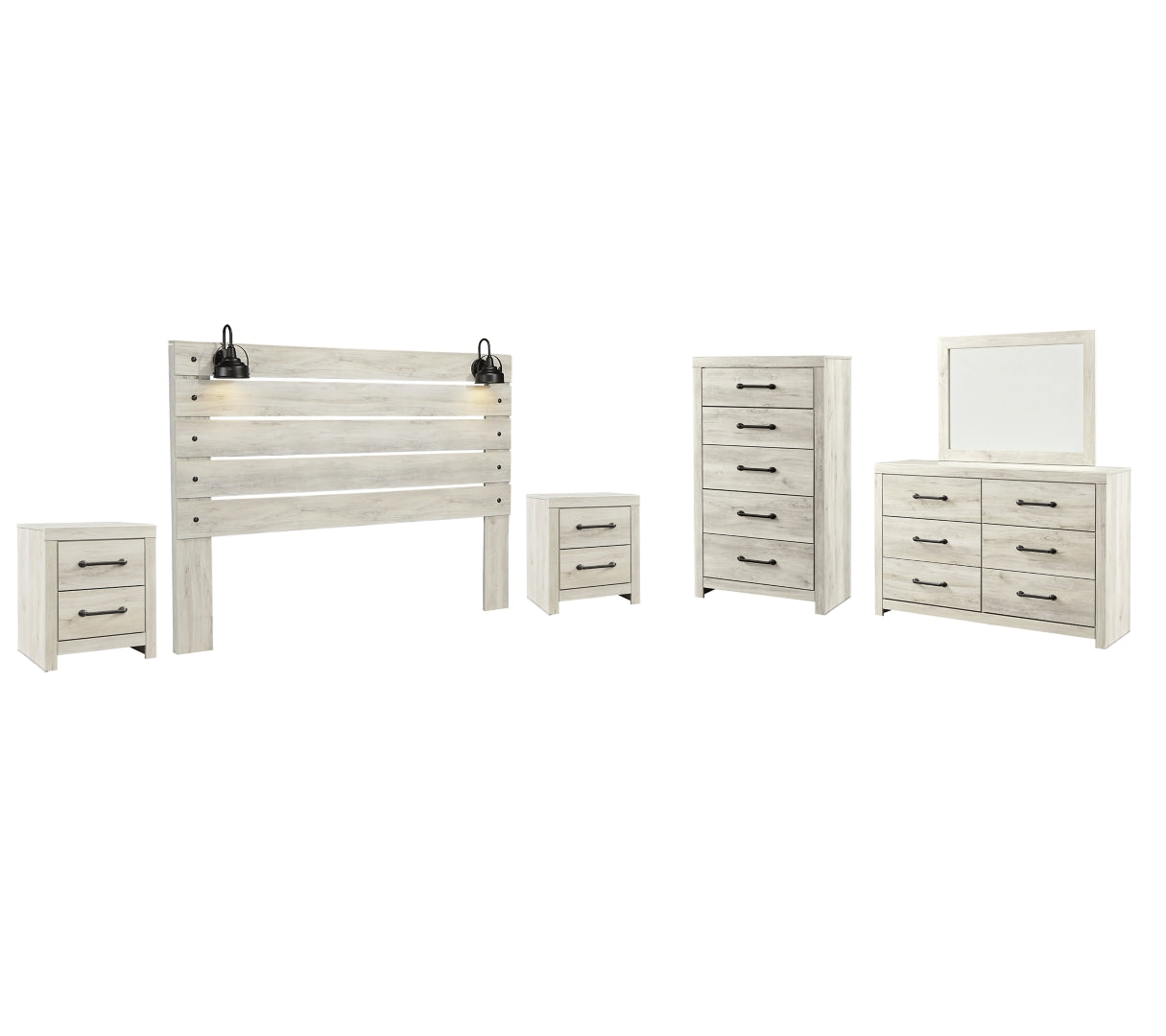 Cambeck Beige Panel Bedroom Set