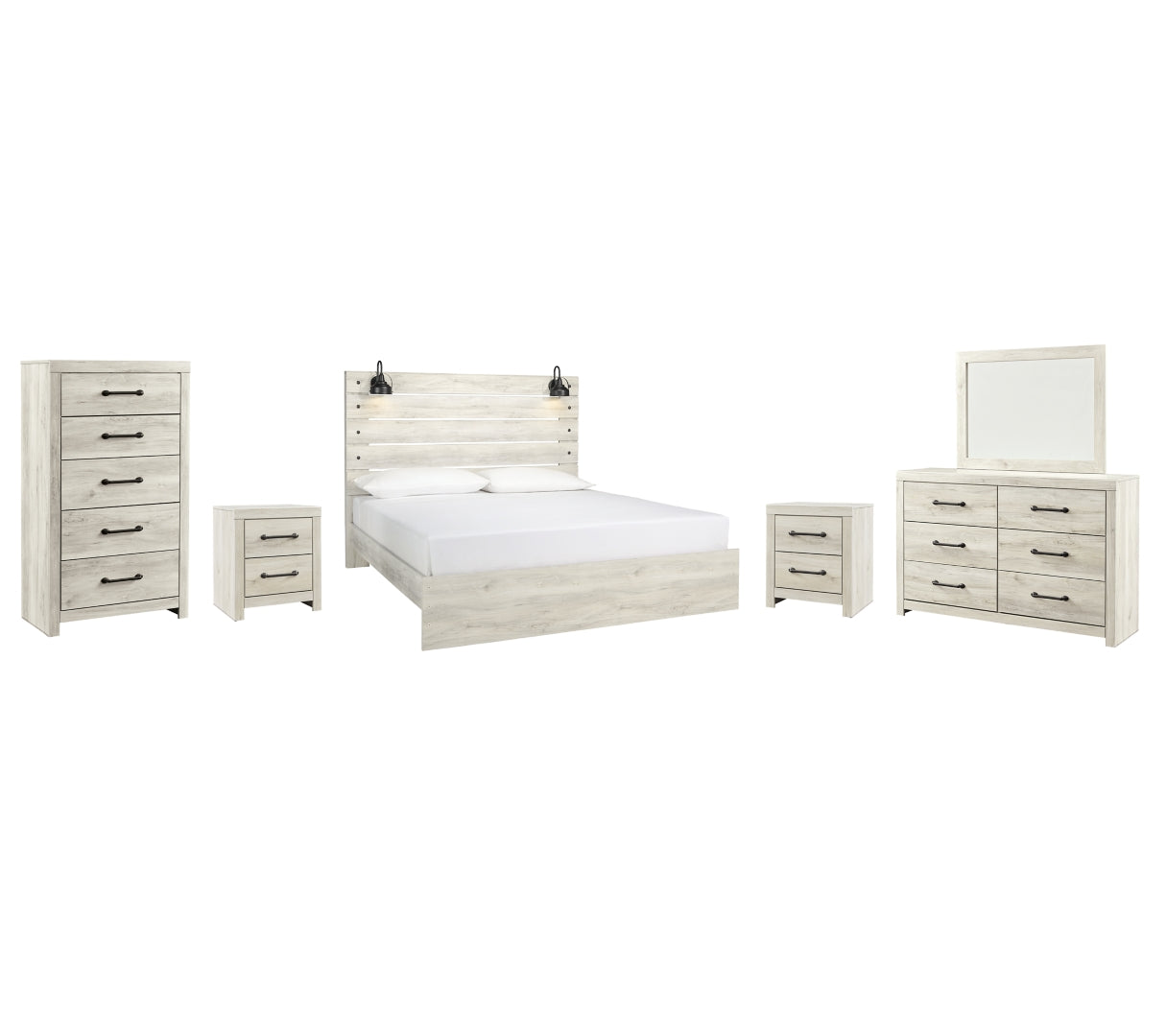 Cambeck Beige Panel Bedroom Set