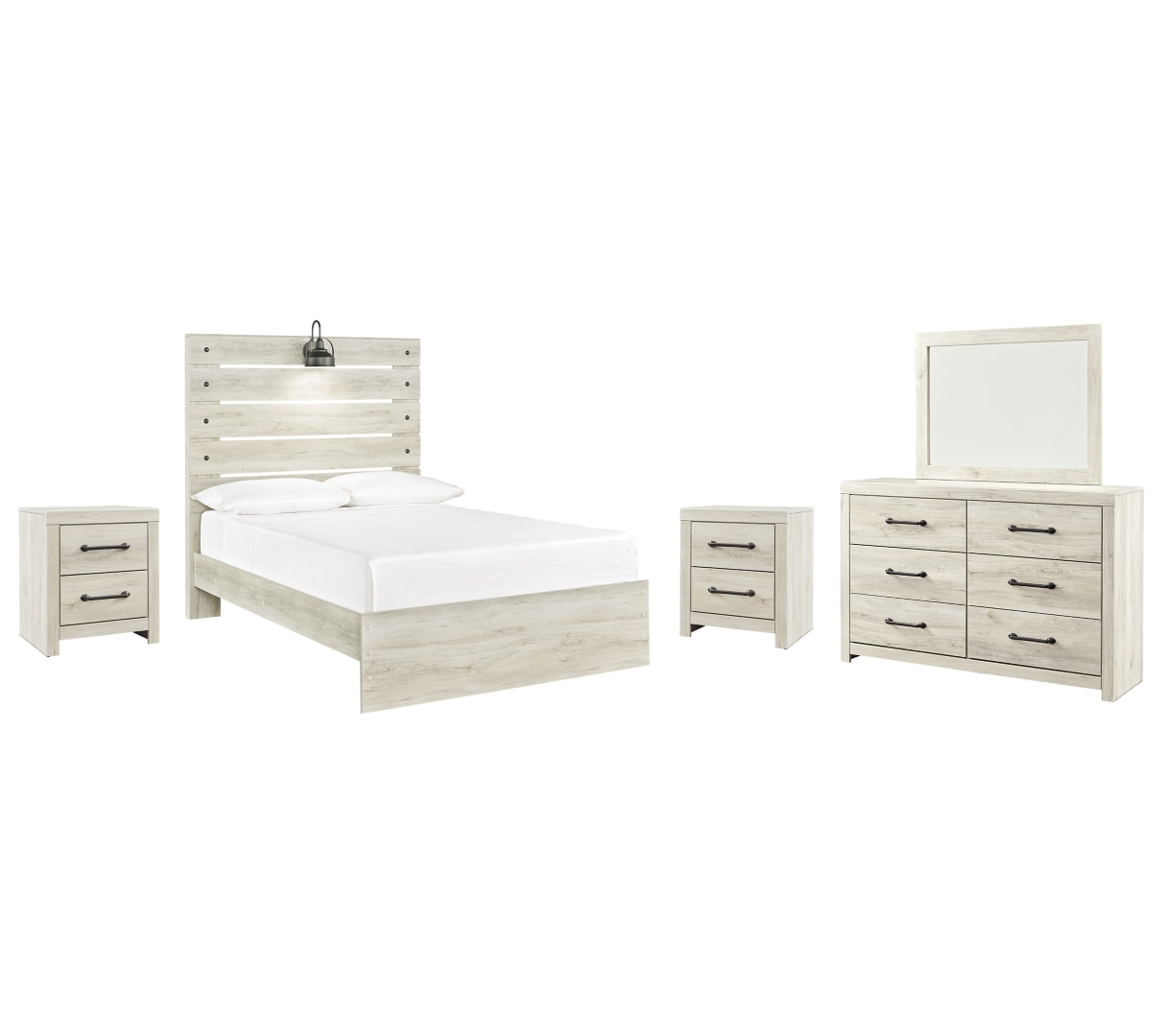 Cambeck Beige Panel Bedroom Set