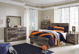 Derekson Panel Bed with Storage Drawers