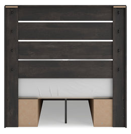 Hollivern Panel Bed with Storage