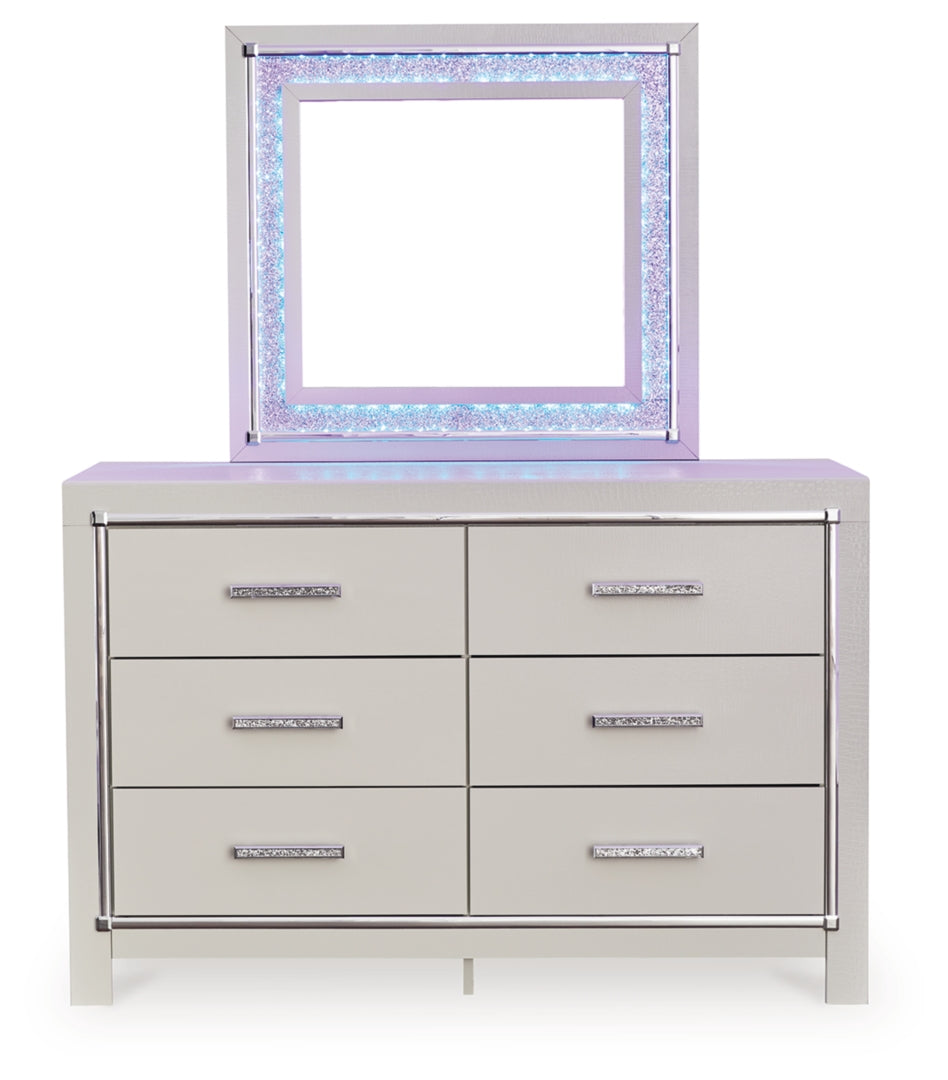 Zyniden Dresser and Mirror
