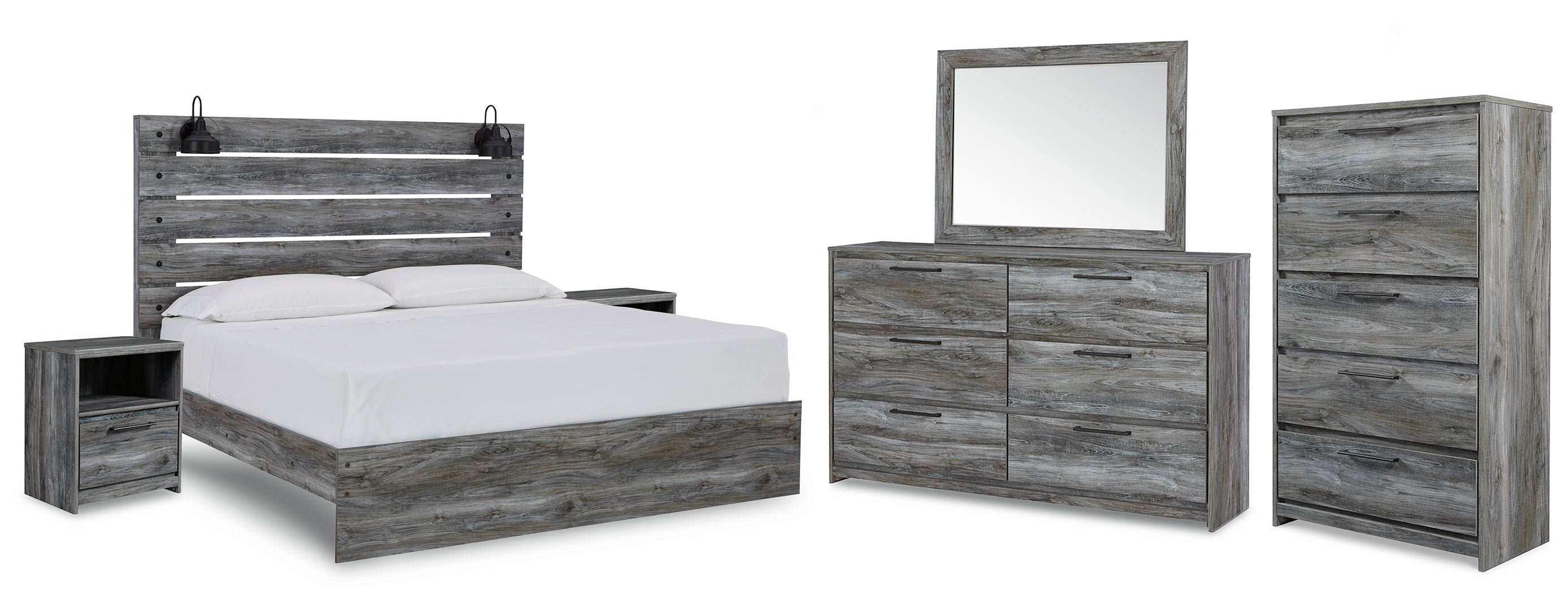 Baystorm Grey Bedroom Set