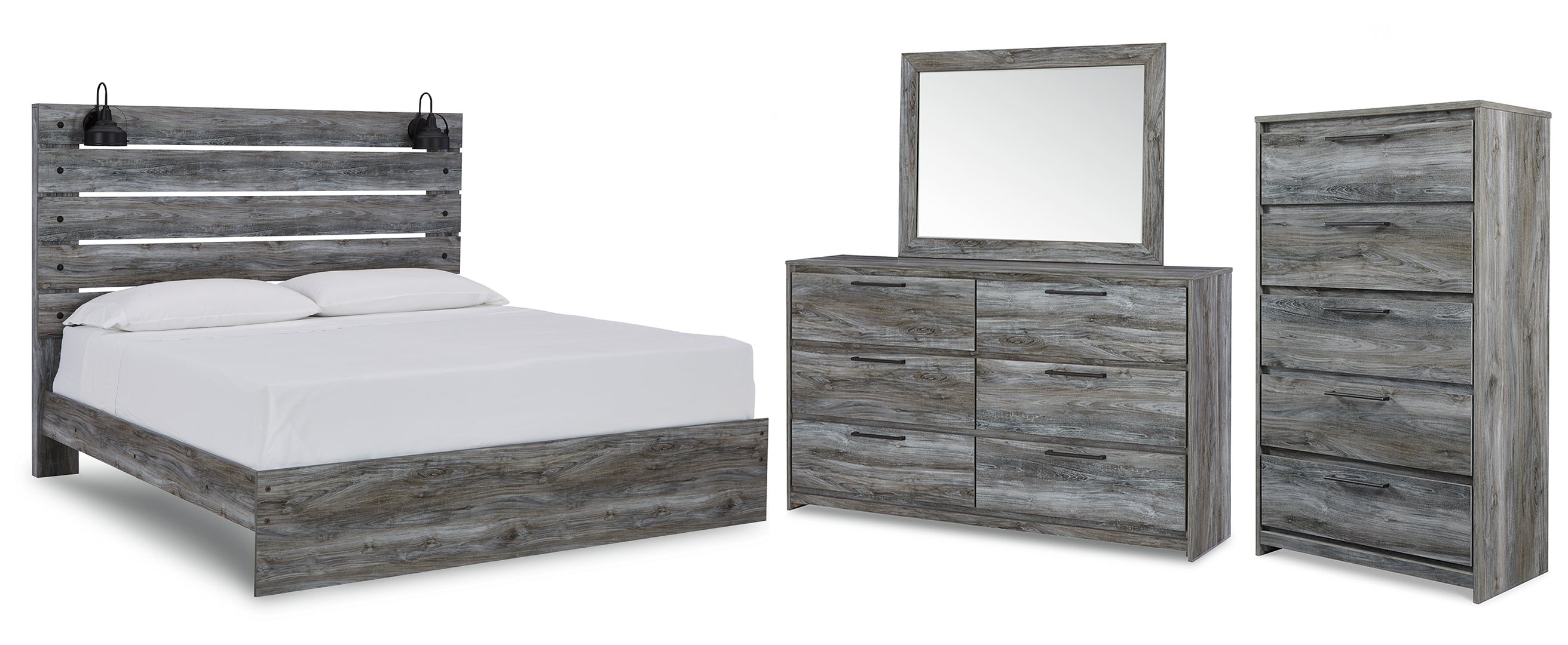 Baystorm Grey Bedroom Set