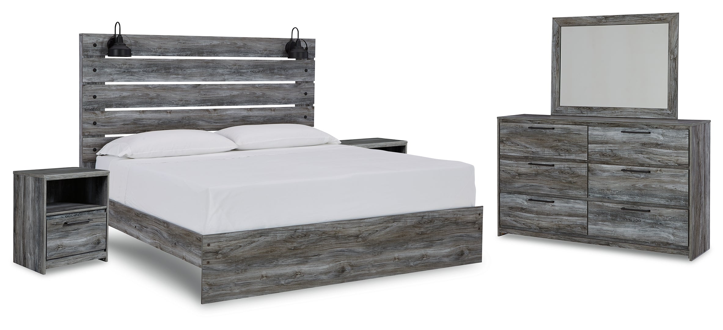 Baystorm Grey Bedroom Set