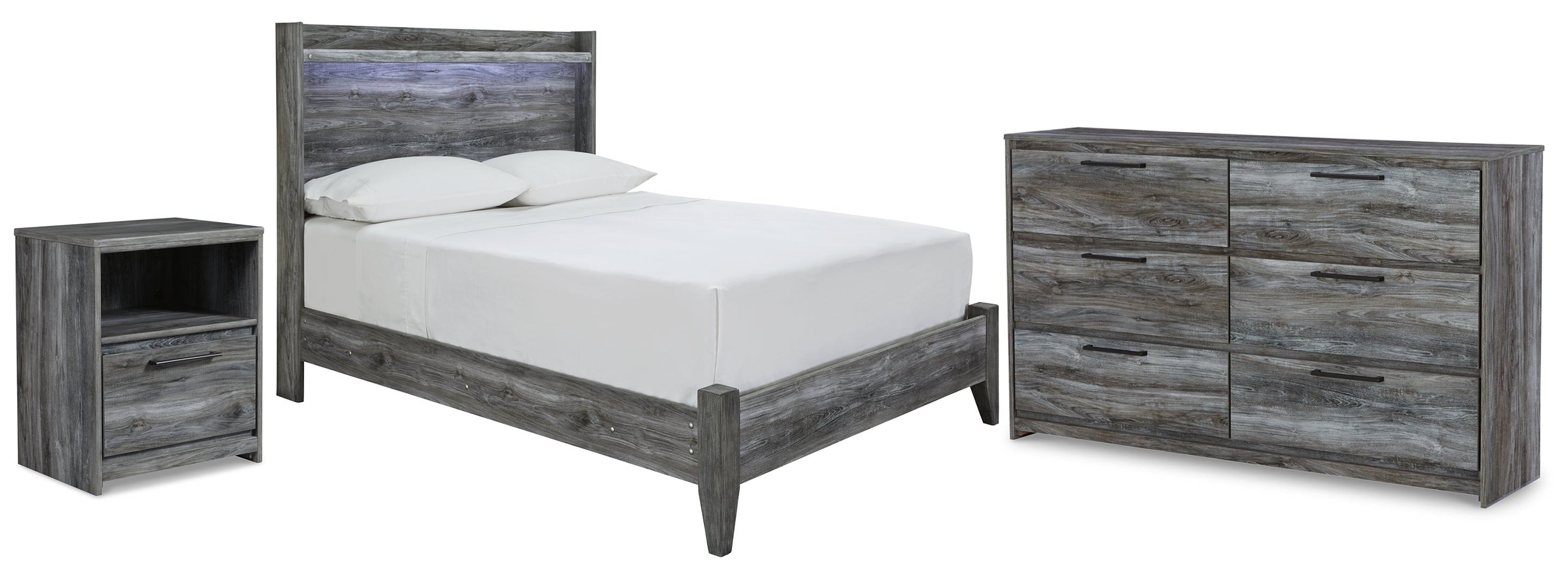 Baystorm Grey Bedroom Set