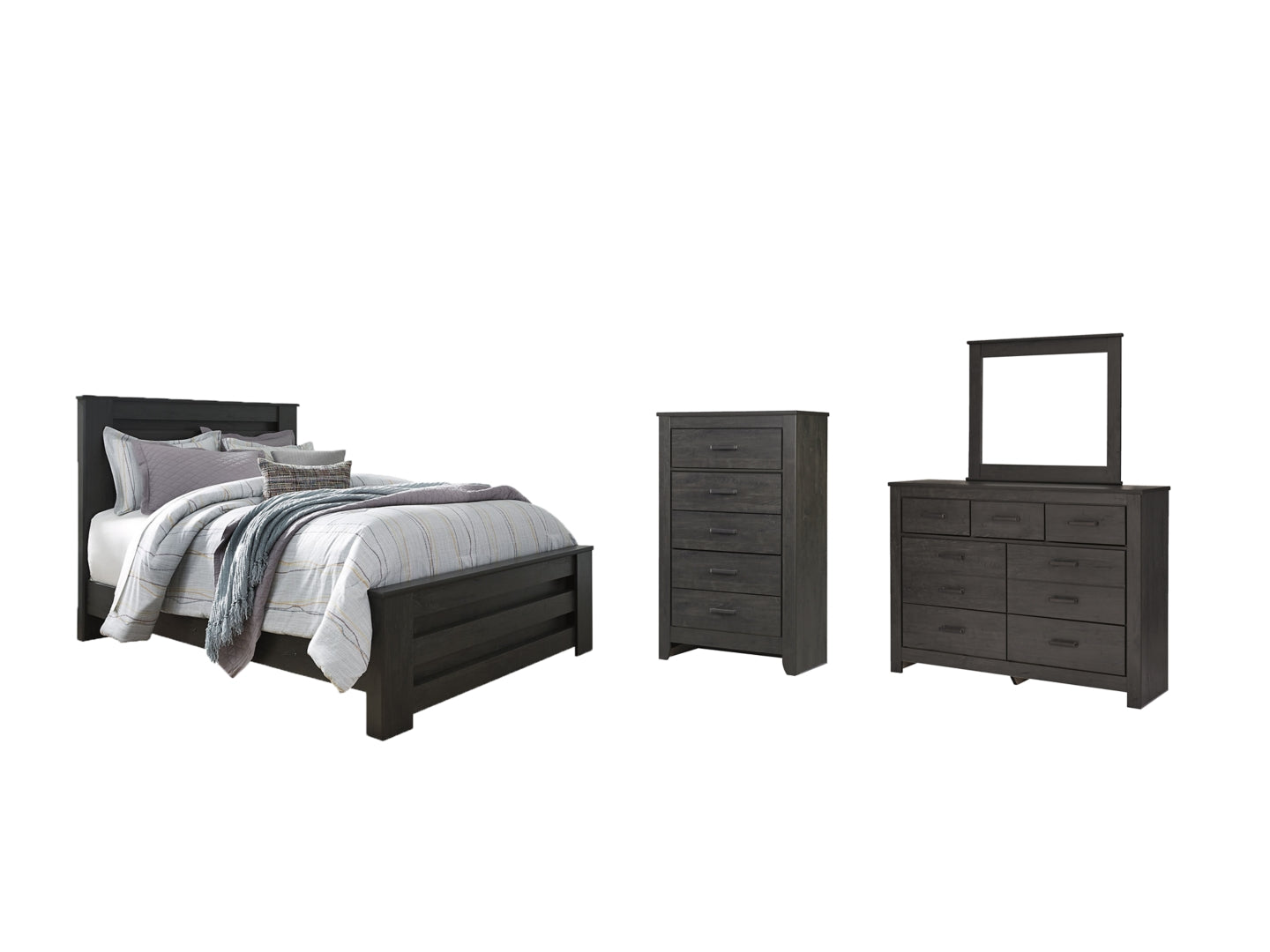 Brinxton Grey Panel Bedroom Set