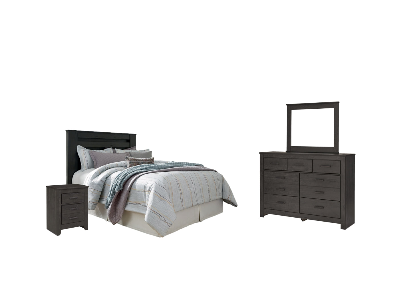 Brinxton Grey Panel Bedroom Set