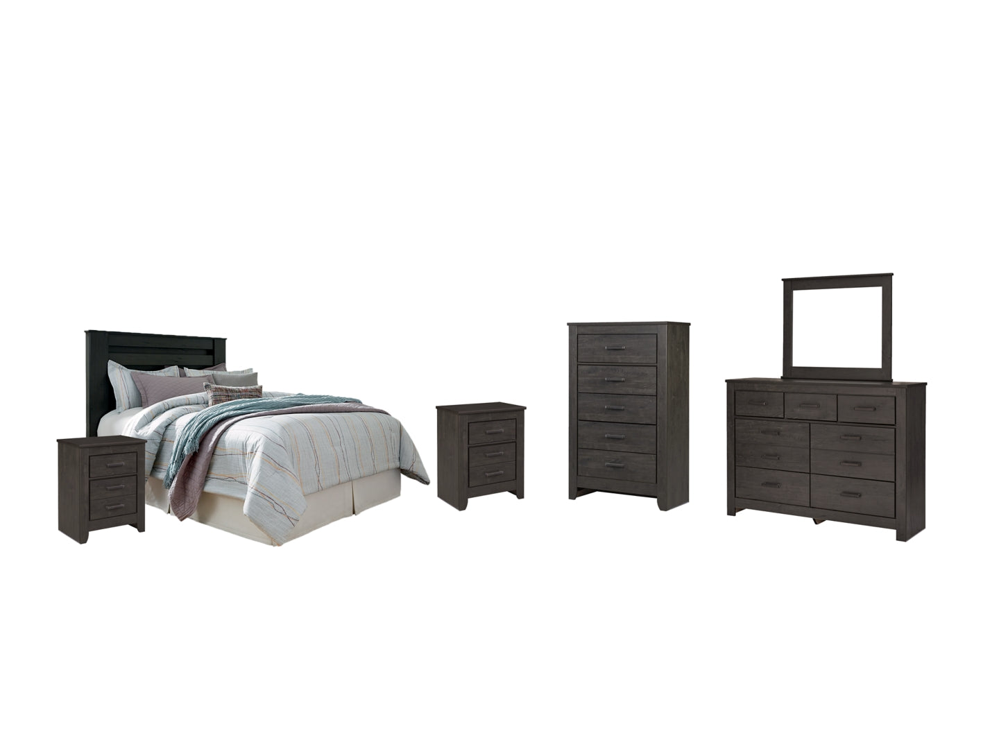Brinxton Grey Panel Bedroom Set