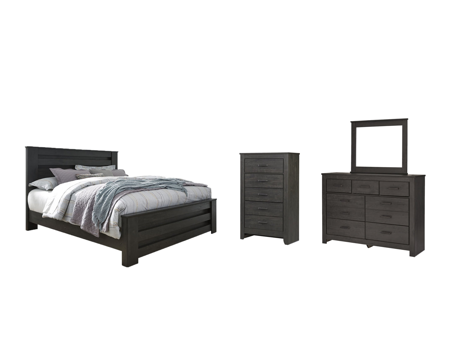 Brinxton Grey Panel Bedroom Set
