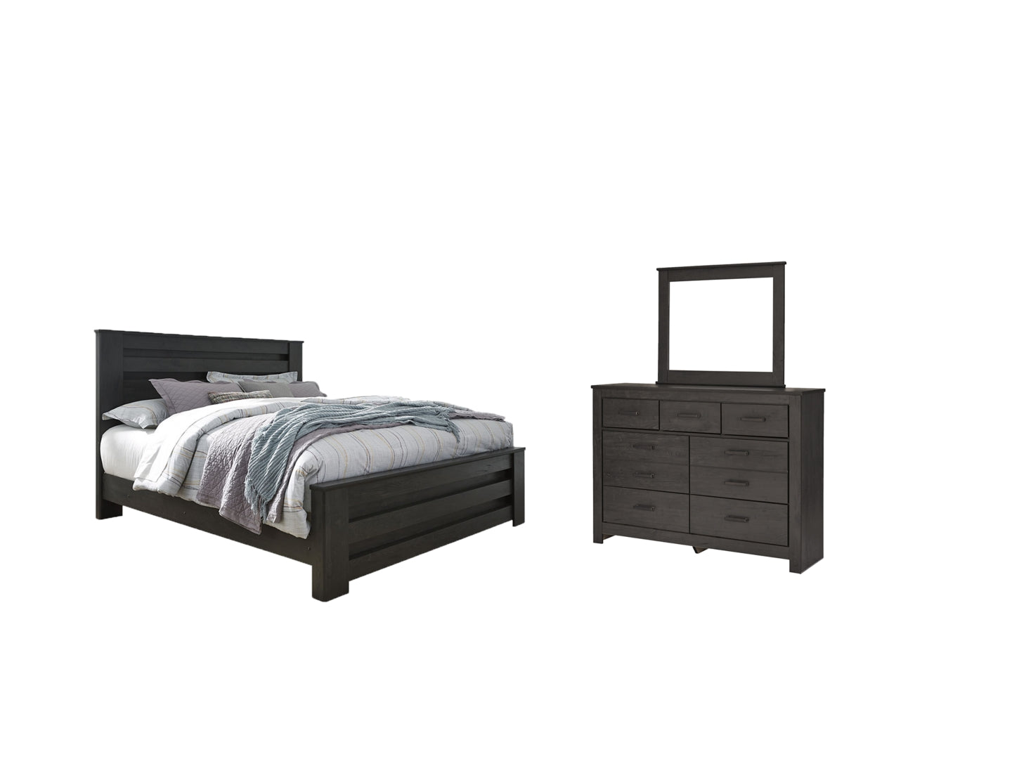 Brinxton Grey Panel Bedroom Set