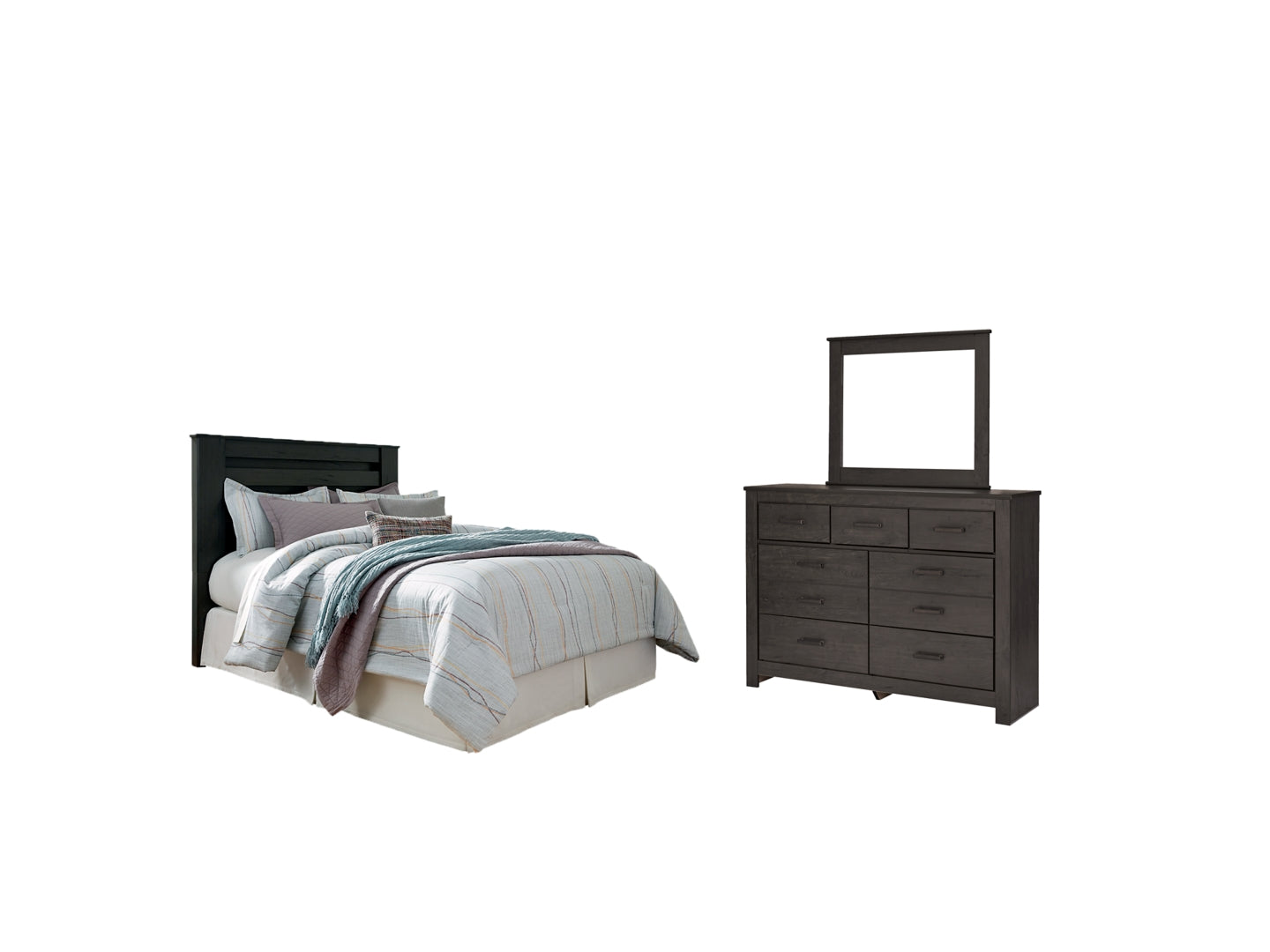 Brinxton Grey Panel Bedroom Set