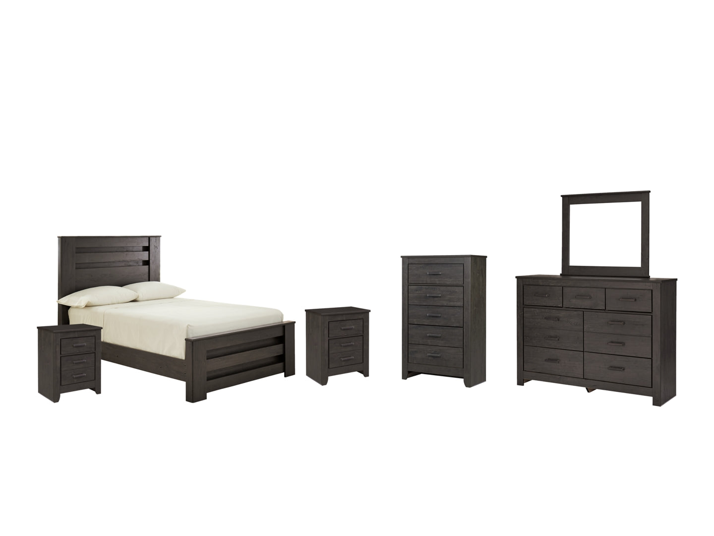 Brinxton Grey Panel Bedroom Set