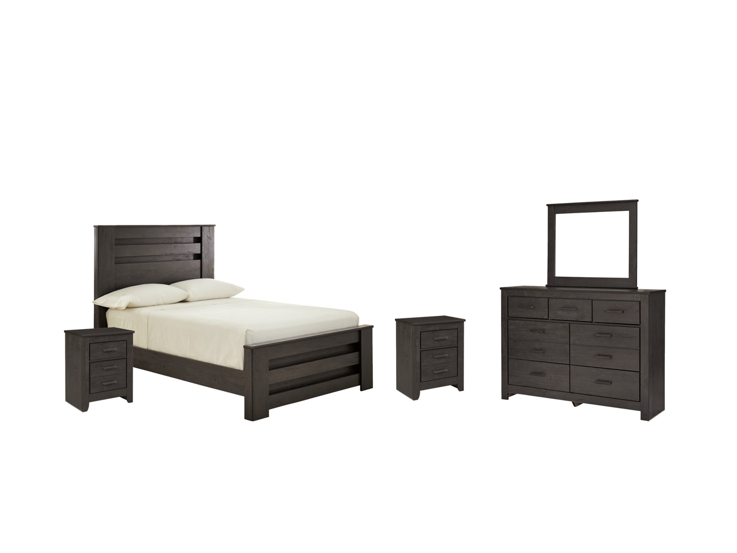 Brinxton Grey Panel Bedroom Set