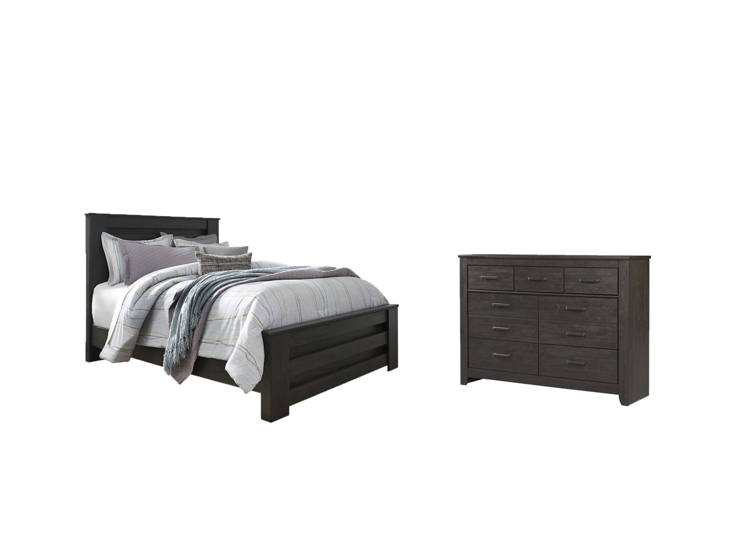 Brinxton Grey Panel Bedroom Set