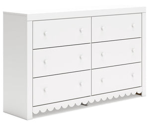 Mollviney Six Drawer Dresser