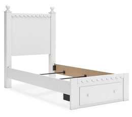 Mollviney Panel Storage Bed