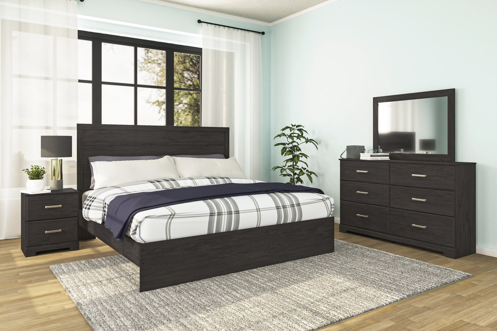 Belachime Black Bedroom Set