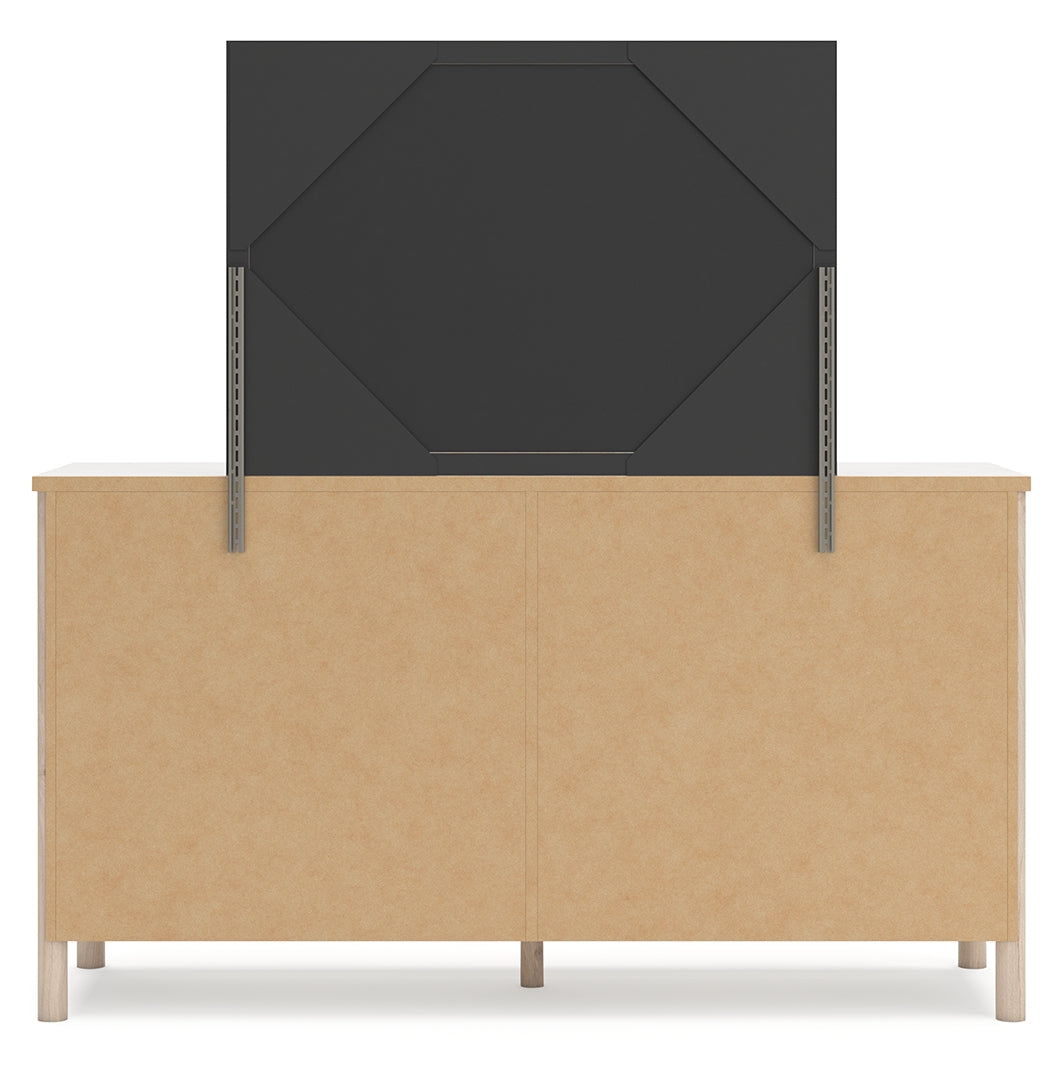 Cadmori Grey Upholstered Bedroom Set