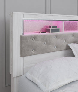 Altyra Panel Bookcase Bed