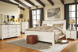 Willowton Panel Bed