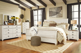 Willowton Panel Bed