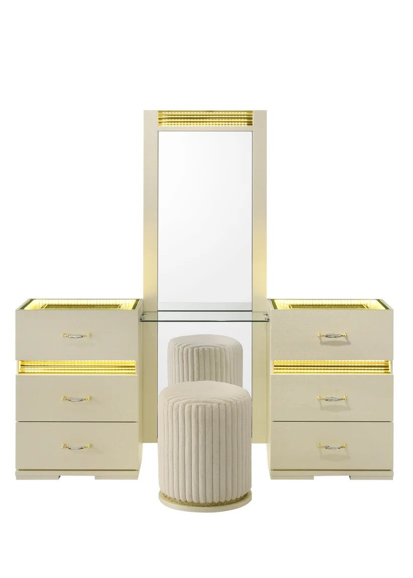 B34 Brillia Vanity with Stool