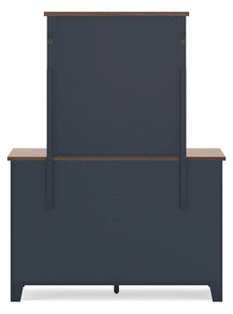 Landocken Dresser and Mirror