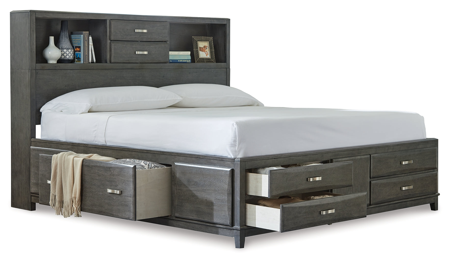 Caitbrook Grey Storage Bedroom Set