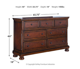 Porter Dresser and Mirror