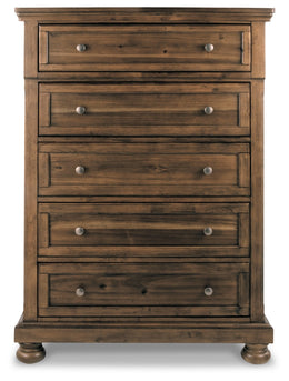 Flynnter Five Drawer Chest