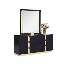 Evon (Black) Bedroom Set