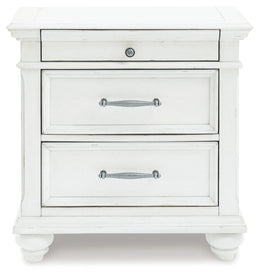 Kanwyn Three Drawer Night Stand