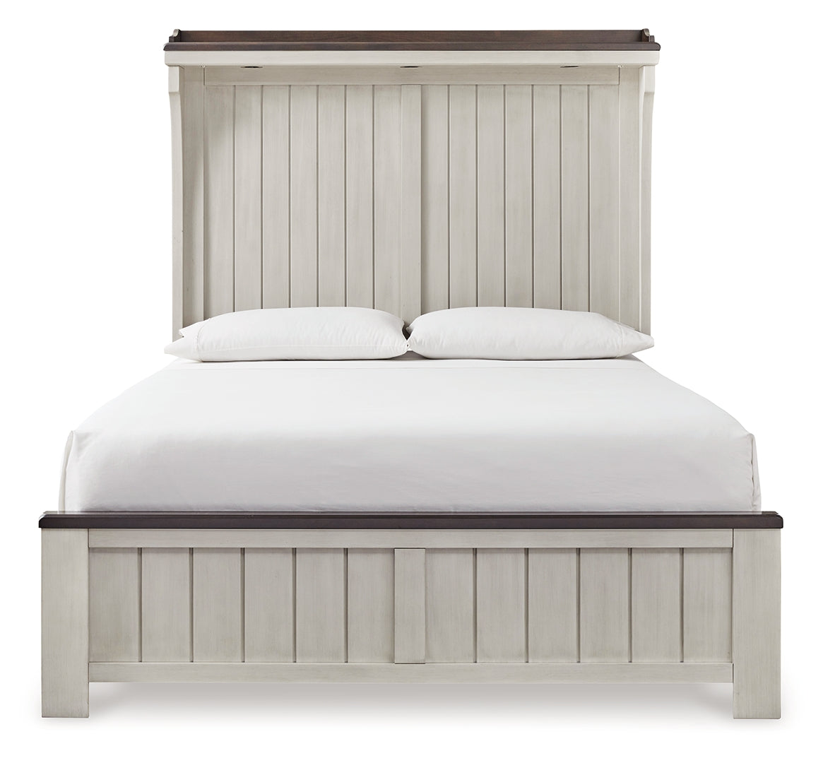 Darborn Beige Panel Bedroom Set