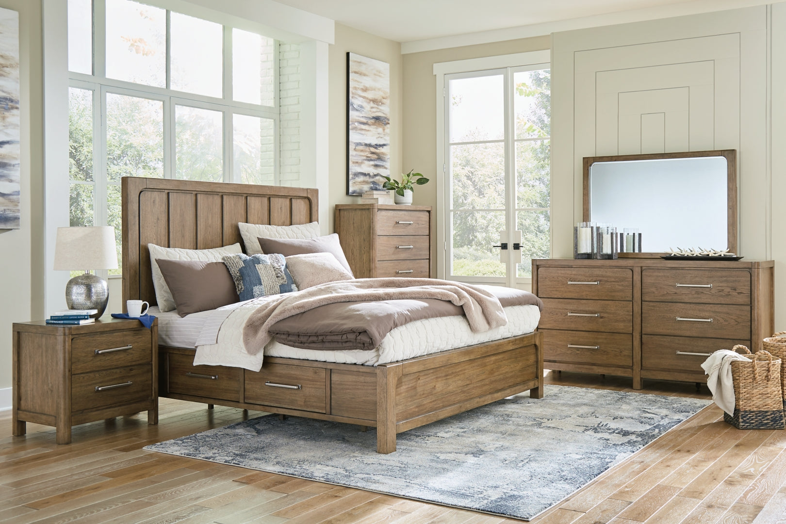 Cabalynn Brown Panel Bedroom Set