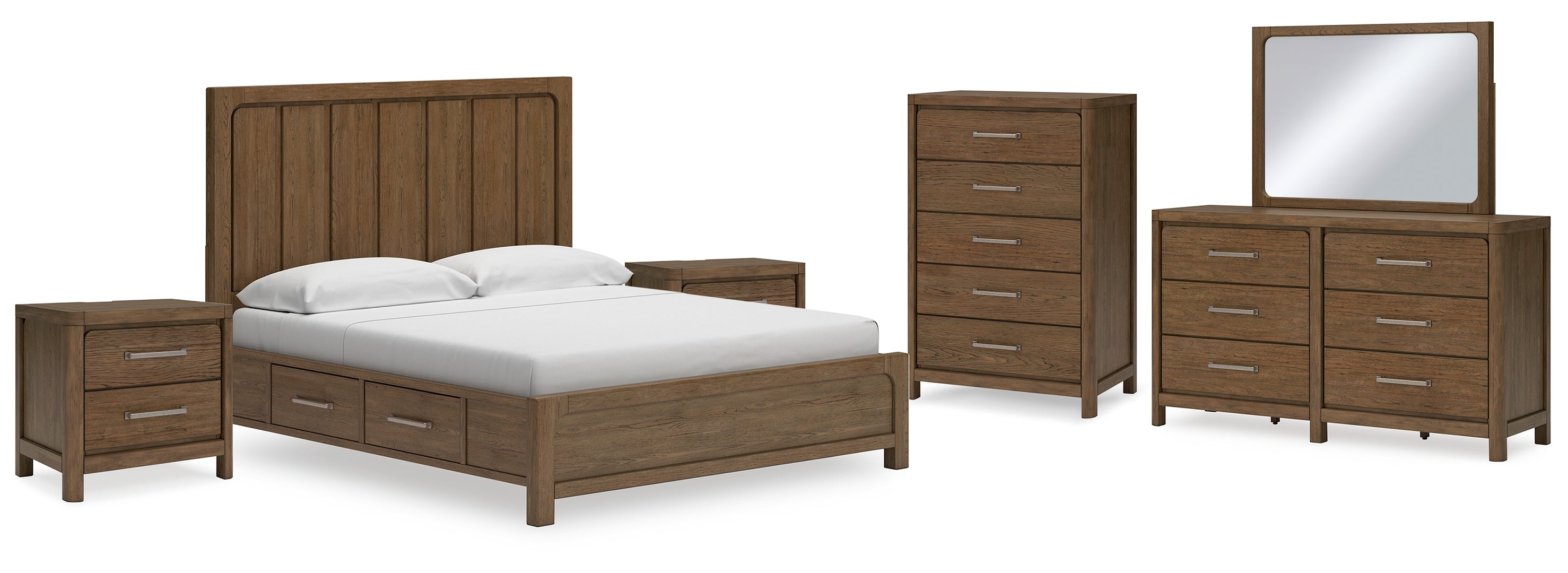 Cabalynn Brown Panel Bedroom Set