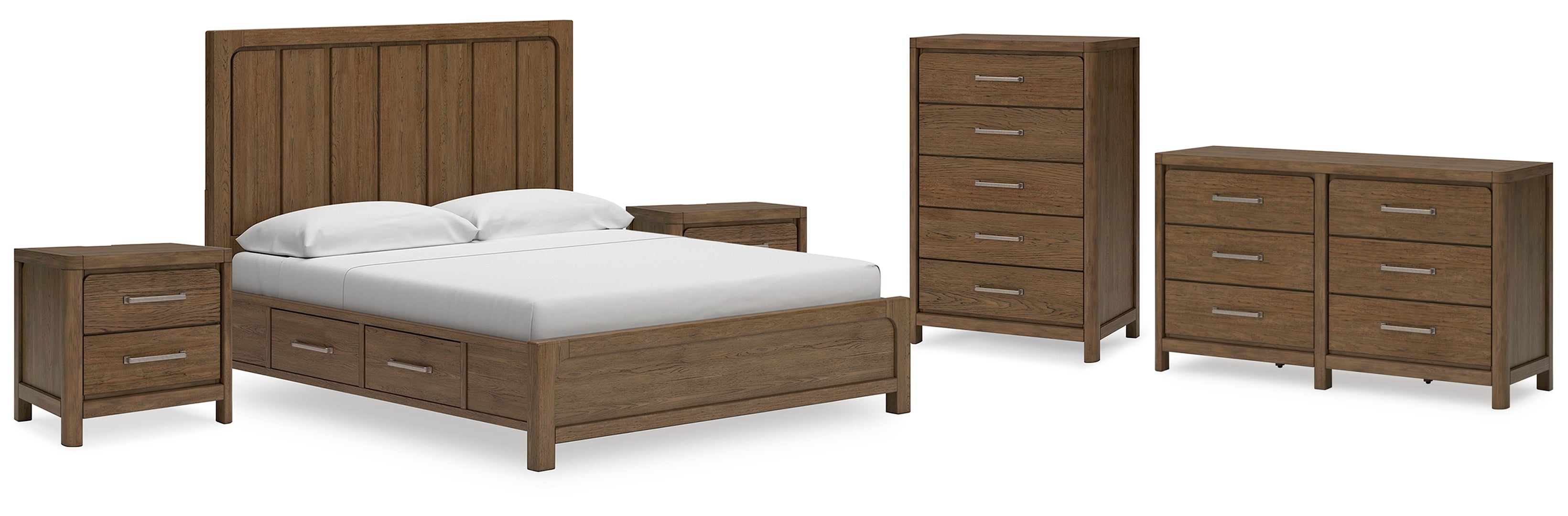 Cabalynn Brown Panel Bedroom Set