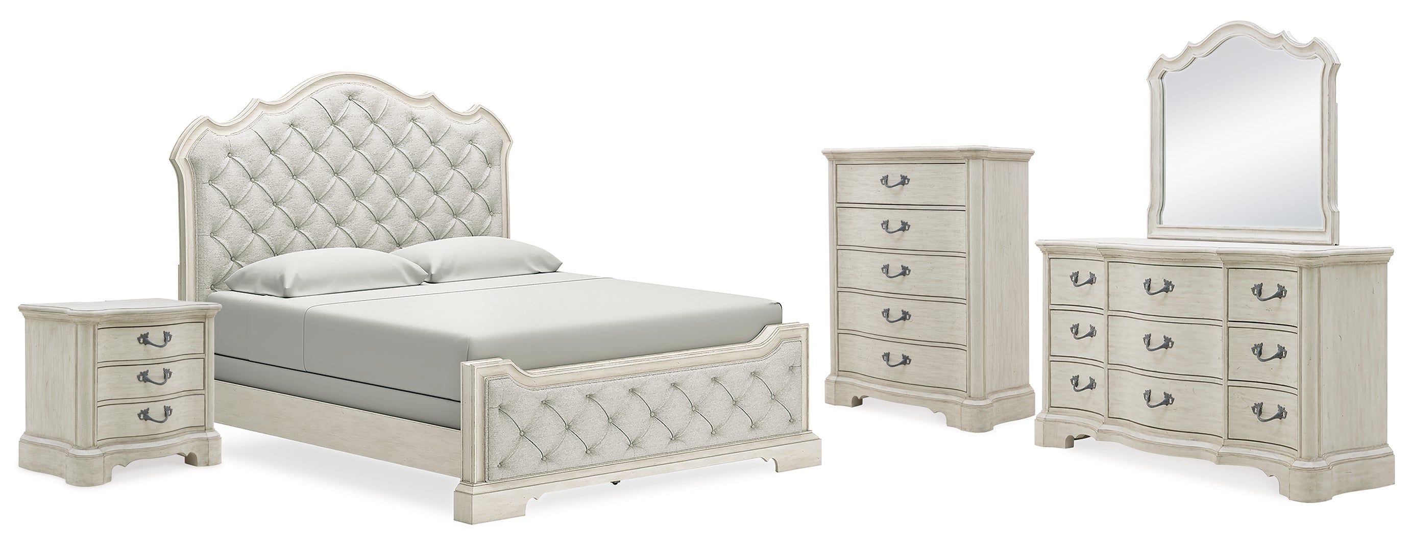 Arlendyne White Bedroom Set