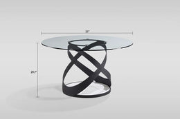 D1550 Dimi (Clear Glass/Black)