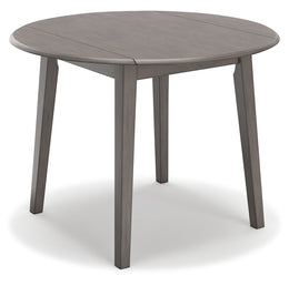 Shullden Round DRM Drop Leaf Table