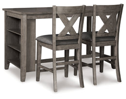 Caitbrook Counter Height Dining Table and Barstools
